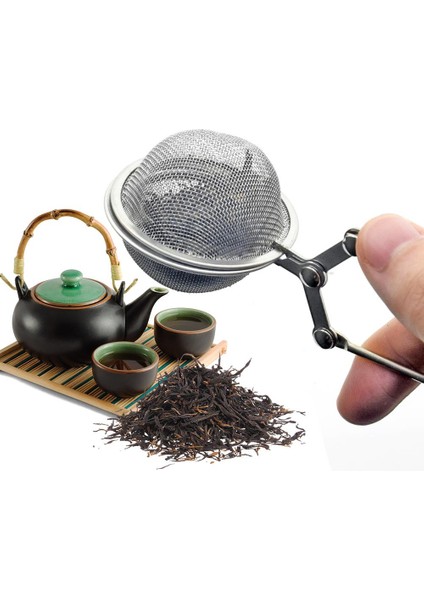Paslanmaz Çelik Bitki Çayı Demleme Süzgeci