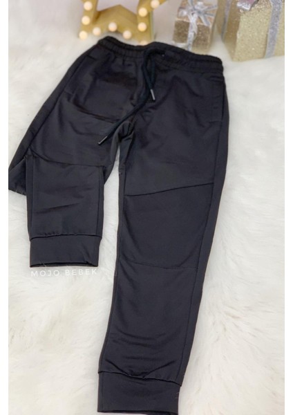 Erkek Çocuk Şardonlu Eşofman Altı 5047 Siyah fırsatları