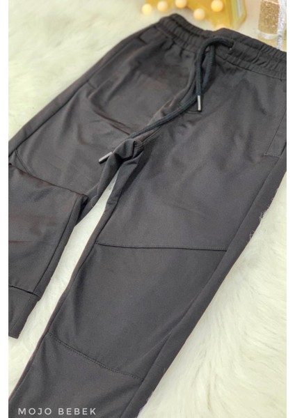 Erkek Çocuk Şardonlu Eşofman Altı 5047 Siyah indirimleri