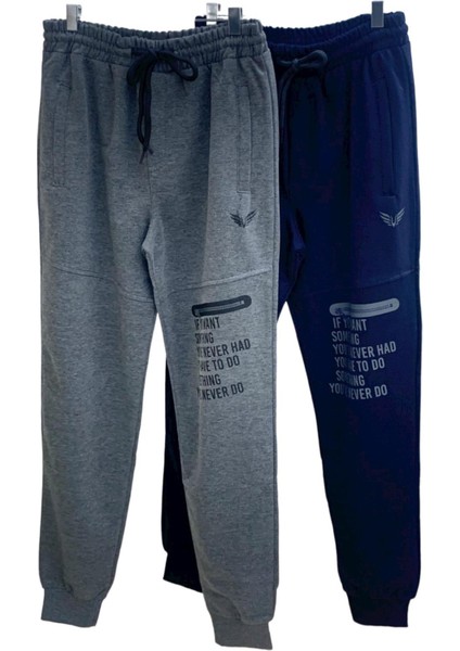 Mojo Erkek Çocuk Garson Boy Yazıl Eşofman Altı 2134 Lacivert