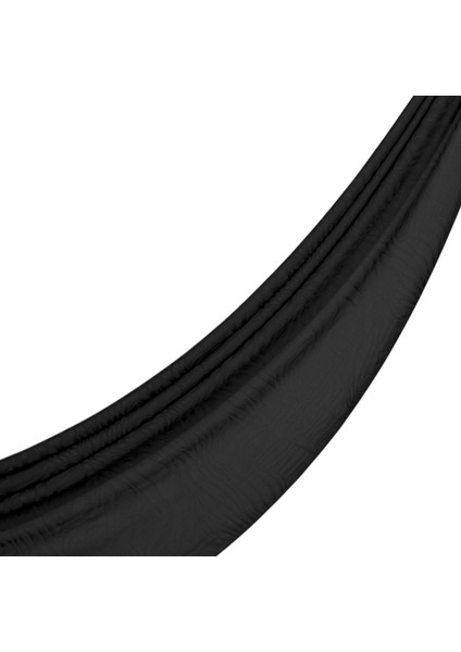 Ipekevi Monogram Şal - Zebra Desenli - Siyah