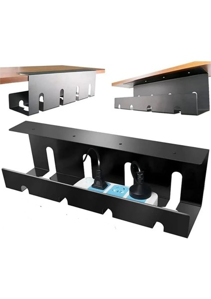 Masa Altı Kablo Yönetim Tepsisi Kablo Organizeri Kablo Düzenleyici