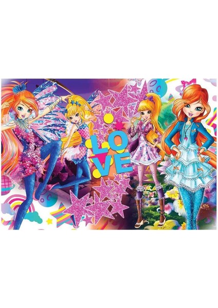 Winx Club Puzzle - 200 Parça fiyatları