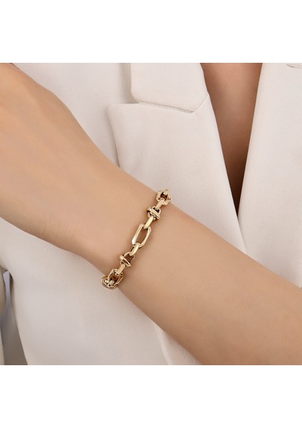 Tasarım Altın Bileklik - 14K