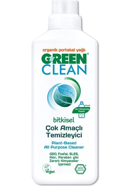 Bfs Green Clean Bitkisel Çok Amaçlı Temizleyici 1000 ml