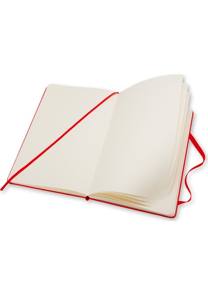 Çizgisiz Kırmızı Defter L Boy Sert Kapak fiyatları