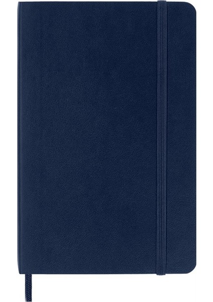 Çizgili Safir Mavi Defter Cep Boy Soft Kapak modelleri