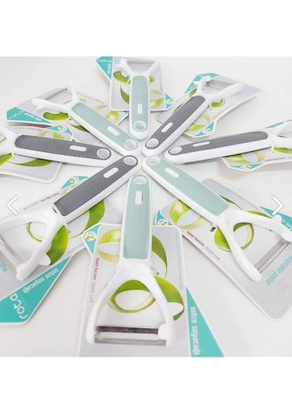 Lazer Kesim "ergonomik Tasarım" Pratik Sebze Meyve Soyacağı RT501