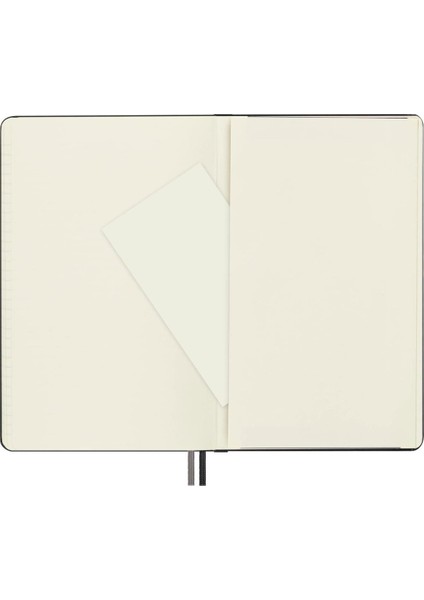 Lg Çizgili Kalın Siyah Defter L Boy Sert Kapak