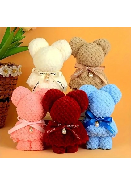 Sevimli Ayı Havlu Hediye Seti (Özel Çantası Hediye)