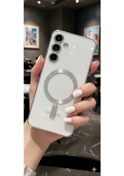 Samsung Galaxy A26 Kılıf Kamera Korumalı Sararma Yapmaz Magsafe Şarj Özellikli A++ Kalite Kapak