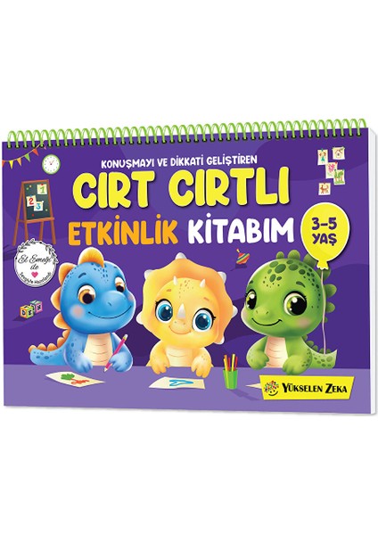 Cırt Cırtlı Etkinlik Kitabım 3-5 Yaş 1 Adet