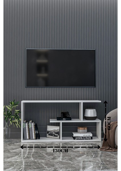 Tv Ünitesi,kitaplık,televizyon Sehpası 130 cm ,portatif,minifix Kurulum indirimleri