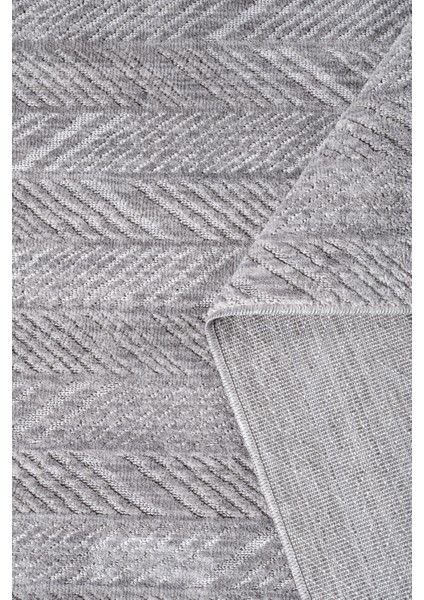 Yalın Modern Dokuma Halı Kaymaz Tabanlı Yıkanabilir Salon ve Oturma Odası Halısı 5577 Gri fırsatları