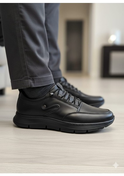 Erkek Hakiki Deri Ayakkabı 38-39 Numara Topuk Dikeni Pedli Siyah modelleri