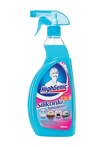 2 Adet Highgenic Yüzey Temizleyici 1000 ml Silikonlu