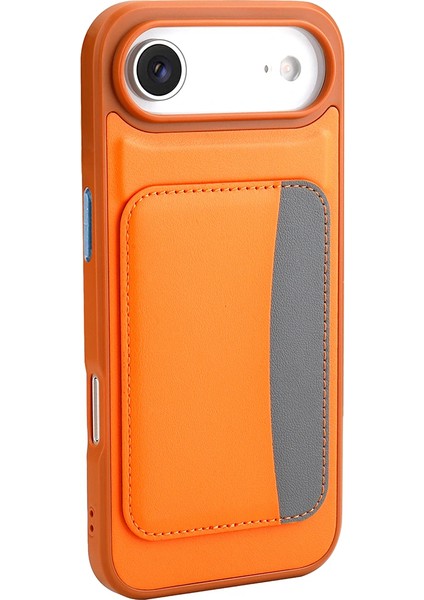 Apple iPhone 17 Air Kılıf Kartlıklı Redclick X-Kart Silikon Kapak