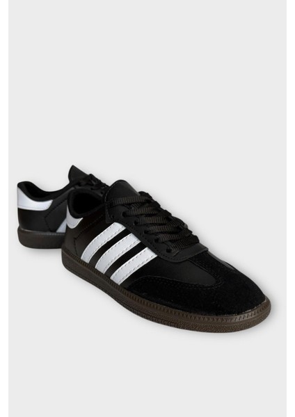 Kadın Rahat Hafif Spor Ayakkabı Siyah - Beyaz indirimleri