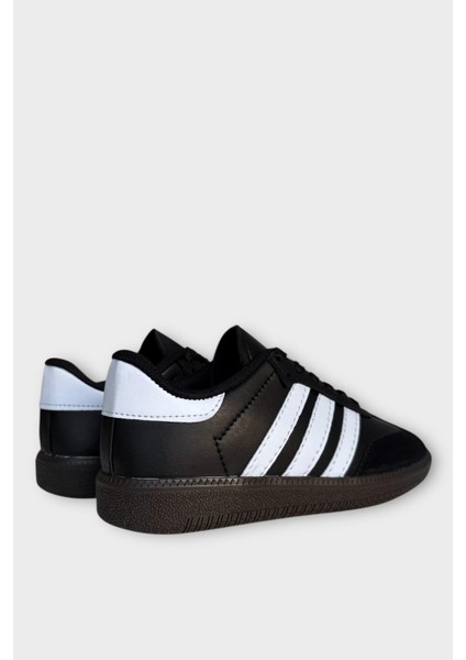 Kadın Rahat Hafif Spor Ayakkabı Siyah - Beyaz