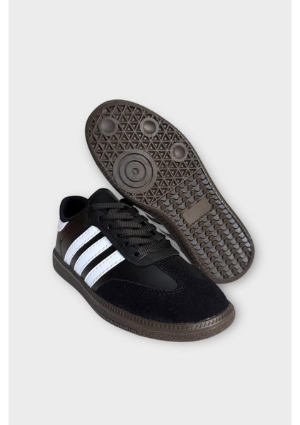 Kadın Rahat Hafif Spor Ayakkabı Siyah - Beyaz