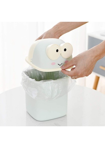 Mavi Renk Kurbağa Kalemlik Masaüstü Düzenleyici 21X14.5X14.8 cm Sert Plastik modelleri