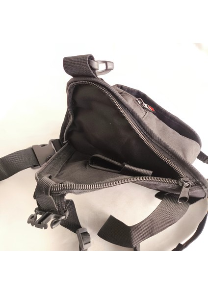 Çok Amaçlı Üçgen Çanta, Taktik Silah Taşıma Çantası, Motorcu Çantası, Bel Bacak Çantası