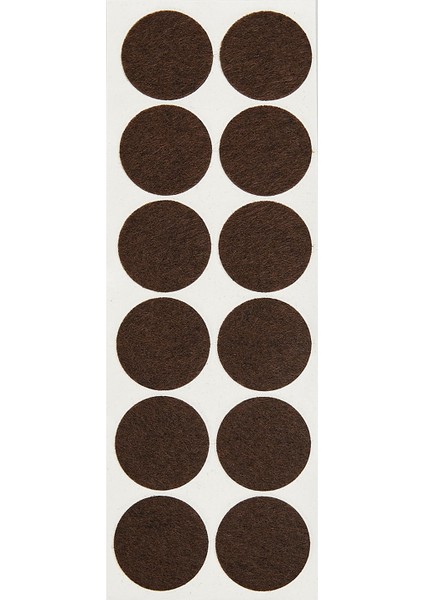 Mobilya Zemin Koruyucu Keçe - 3x3 cm - Asorti