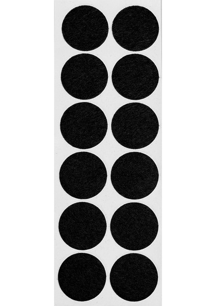 Mobilya Zemin Koruyucu Keçe - 3x3 cm - Asorti modelleri