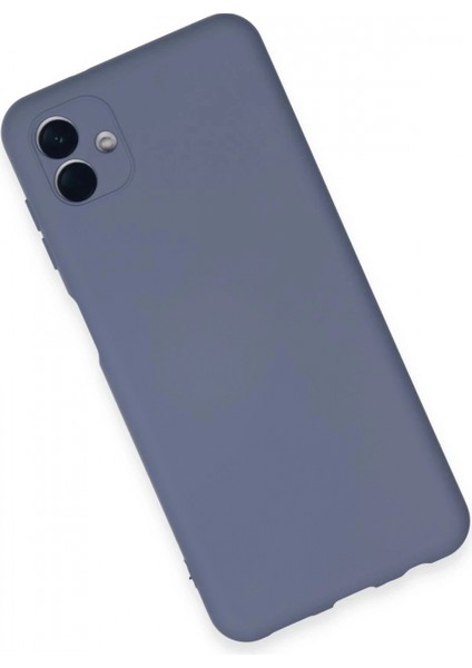 Samsung Galaxy A04E Kılıf Nano Içi Kadife Silikon - Gri (K95) modelleri