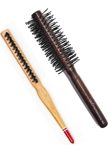 Liva 506& 690 Profesyonel Yanmaz Set Topuz Saç Fırçası-2'li - Lisinya fiyatları