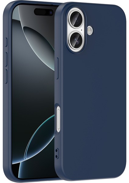 Soft Serisi Apple iPhone 17 Lacivert Kılıf