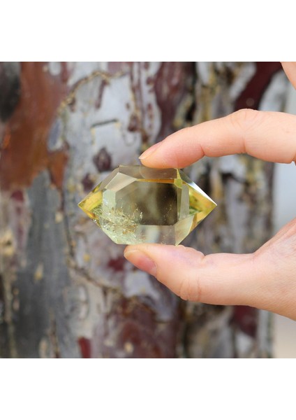 Çift Uçlu Limon Kuvars Taşı - Enerji Dengeleyici Kristal fiyatları