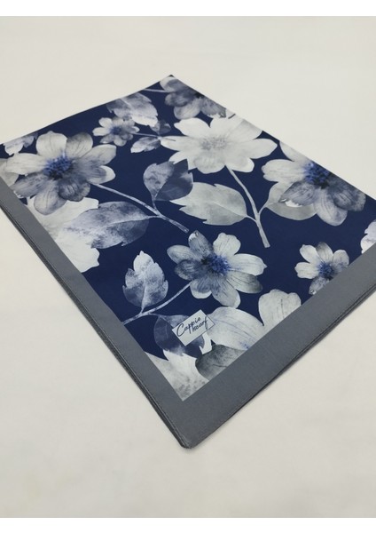 Lux Fransız Şifon Özel Seri Şal (Çiçek Desen, Premium, Orjinal, Yeni Koleksiyon, Yüksek Kalite, Tesettür Giyim)