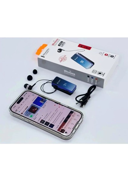 Android & Ios Uyumlu Luxora LX70 Makaralı Titreşimli Dijital Bluetooth Kulaklık