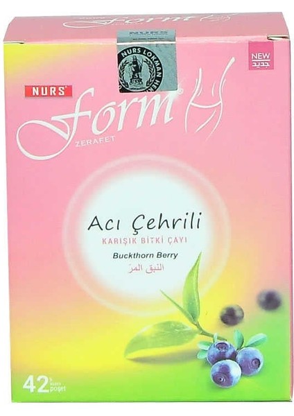 Acı Çehrili Zerafet Form Çayı 42 Süzen Poşet