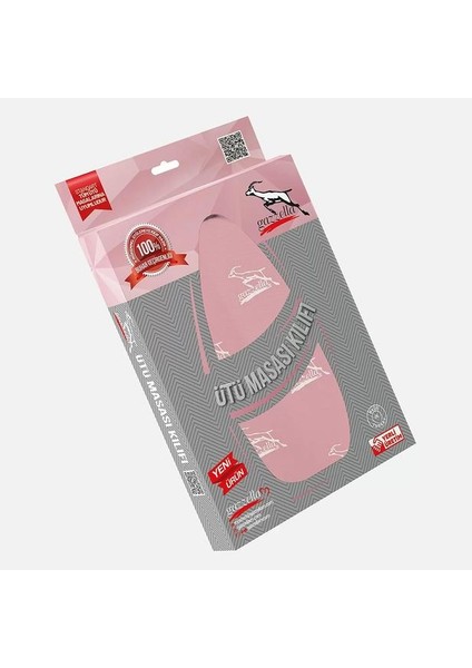 Ütü Masası Bezi - Pembe