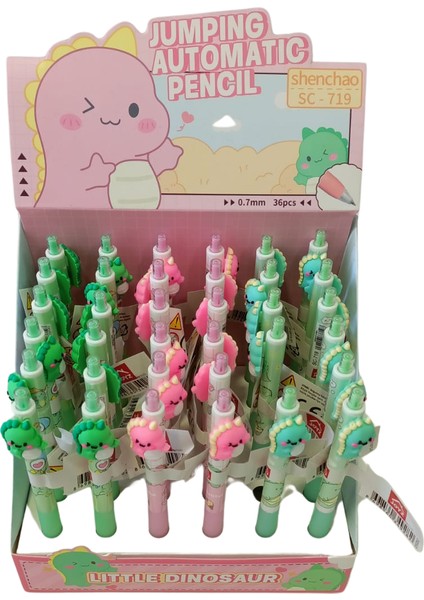 Versatil Kalem 0.7 mm -1 Adet - Dinazor Desenli modelleri