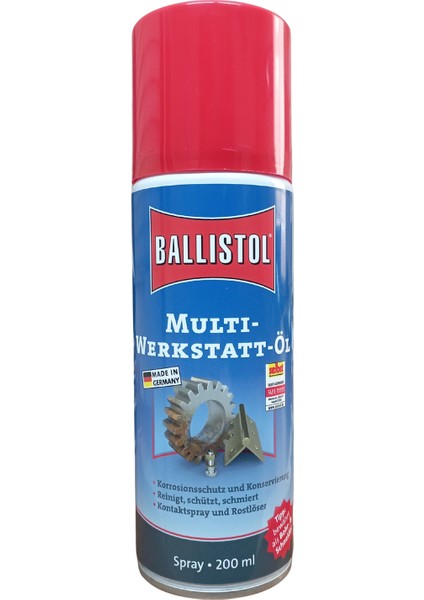 Temizleyici ve Koruyucu Sprey Yağ 200 ml