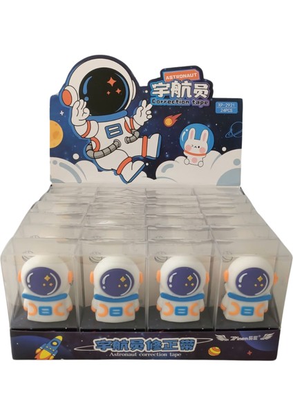Daksil Astronot Figürü ile Eğlenceli Şerit Silici 1 Adet Ergonomik Kullanım fiyatları