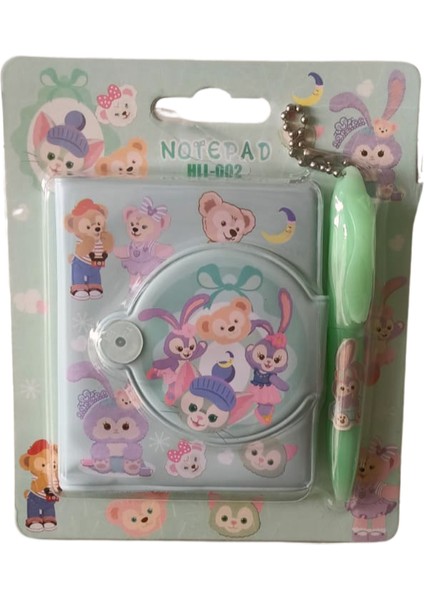 Kalemli Mini Defter 1 Adet- Tavşan Figürlü