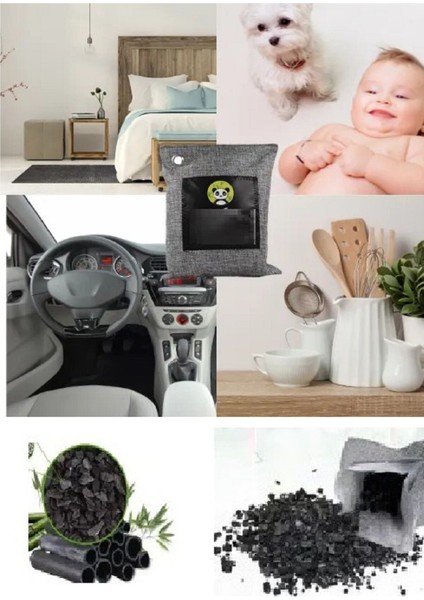 Hava Temizleme Torbası 100G Araba- Dolap- Banyo- Evcil Hayvan Koku Giderici- Bambu Kömür Koku Emi fiyatları