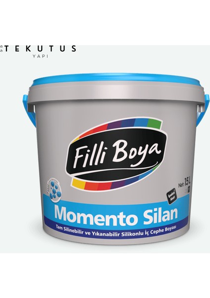 Momento Silan Silikonlu Iç Cephe Boyası 15 L Ipeksi 40