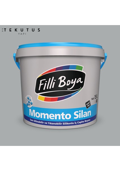 Momento Silan Silikonlu Iç Cephe Boyası 15 L Andezit 55 / 32S3
