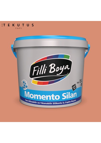 Momento Silan Silikonlu Iç Cephe Boyası 15 L Cİ-7113 / 4242 Marsilya Kiremiti