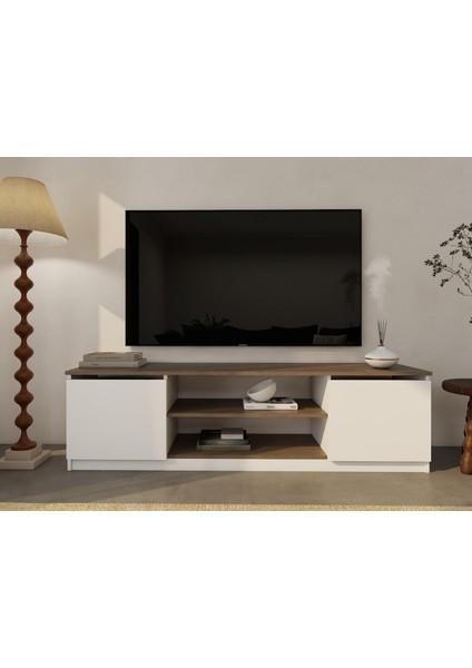 Bade Tv Ünitesi Anrasit Meşe Renk