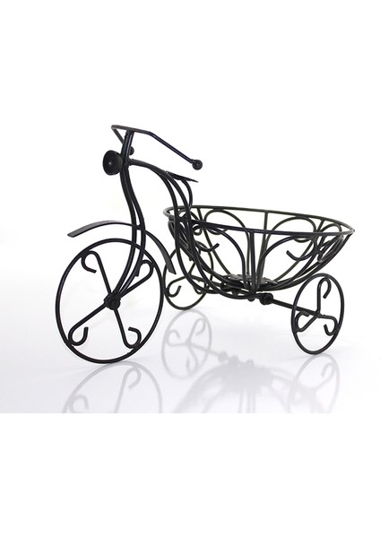 Ferforje Dekoratif Bisiklet Çiçeklik