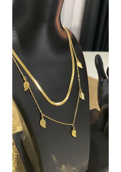 Çelik Italyan Zincir Çoklu Kolye fiyatları