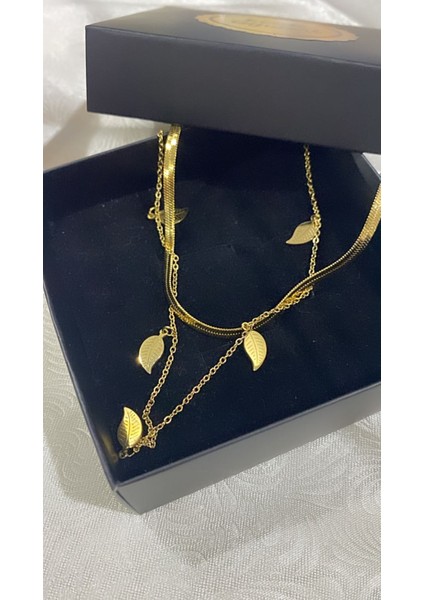 Çelik Italyan Zincir Çoklu Kolye indirimleri