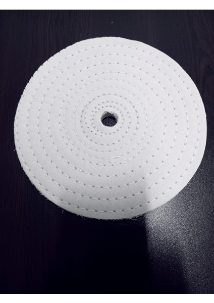 Beyaz Dikişli Polisaj Bez Fırça 200 mm
