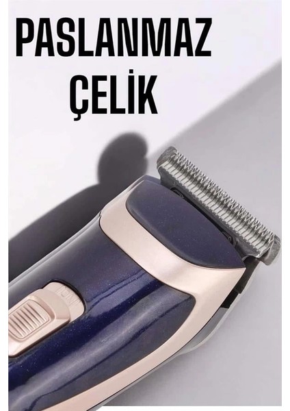 Profesyonel Şarjlı Saç ve Sakal Traş Makinesi Kolay Kullanım